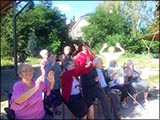 Ćwiczenia na świeżym powietrzu 25.08.16