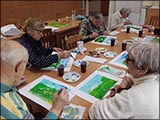 Kolejne warsztaty plastyczne w naszym Domu 04.04.16