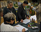 Seniorzy na wystawie i warsztatach 03.02.16